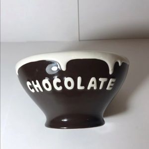 Pottery Barn Chocolate Bowl